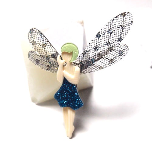 SOLD-lea stein paris リアスタン　パリ　フェアリーブローチ