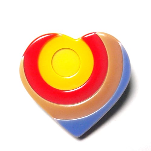 SOLD-Lea stein paris リアスタン　パリ　ミニハート