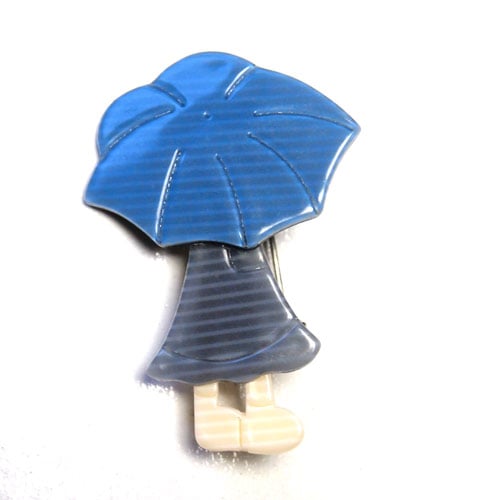 lea stein リアスタン アンブレラガール　ブルー