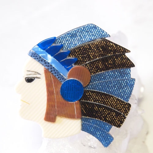 Lea Stein リアスタン　インディアン