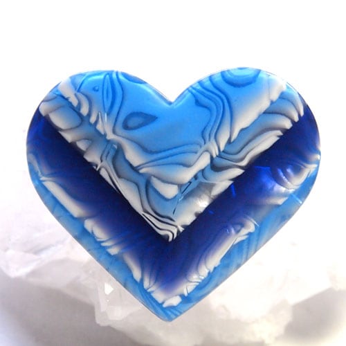 Lea Stein リアスタン　ブルーハート