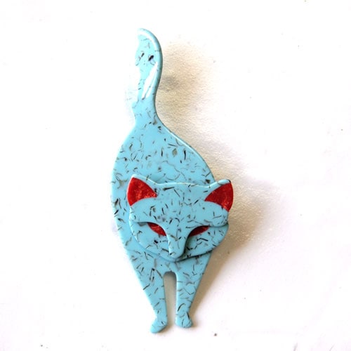 LEA STEIN リアスタン　スタンディングキャット　ミントチョコ