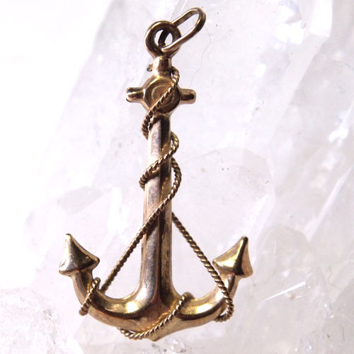 9金　イカリチャーム