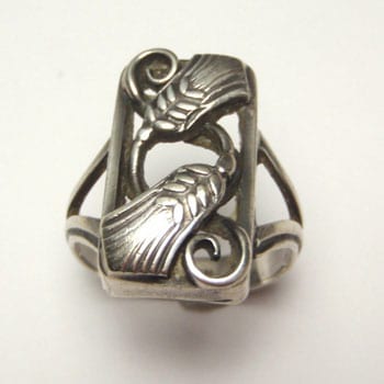 sold-Willy H Jacob Krogmar 麦の穂リング