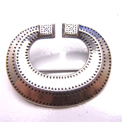 sold-Kalevala Koru　カレヴァラ　シルバーヴァイキング蹄鉄ブローチ