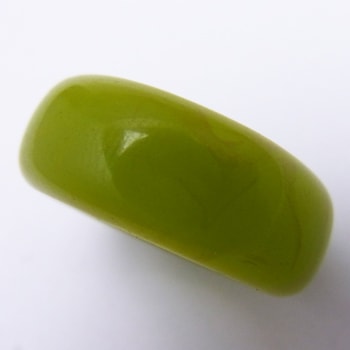 SOLD-ベークライト　アップルグリーン　リング14号