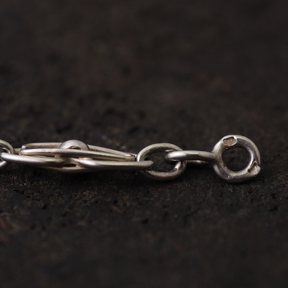 シルバー フィリグリー&ボール アンティークチェーン(78cm)