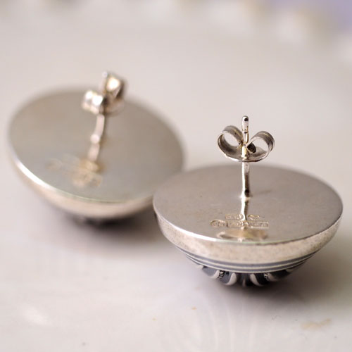 カレヴァラコル　フィンランド　シルバーピアス（北欧ヴィンテージジュエリー）