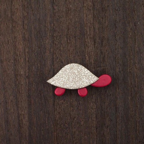 lea stein paris リアスタン タートル ブローチ