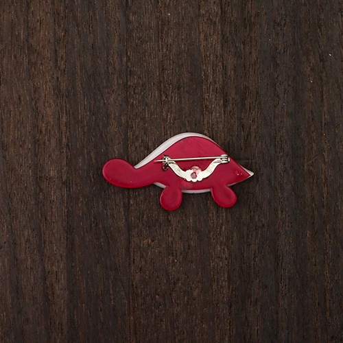 lea stein paris リアスタン タートル ブローチ