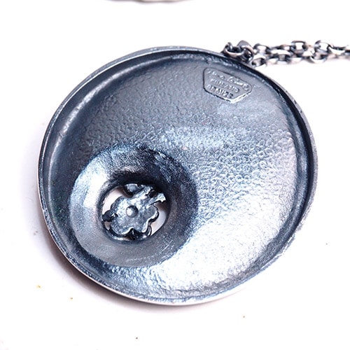 JORMA LAINE ヨルマレイン　シルバーカラーブロンズ　ビッグサン　ネックレス