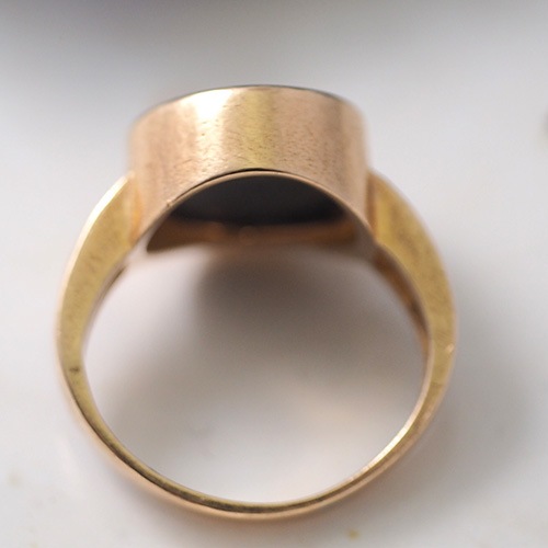 LAPPONIA ラポーニア ビョルンウェクストロム 14金　ラブラドライト　リング（北欧ビンテージジュエリー）