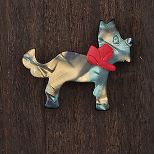 lea stein paris リアスタン　テリア　ブローチ