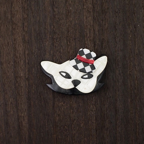 lea stein paris リアスタン Pussycat ブローチ