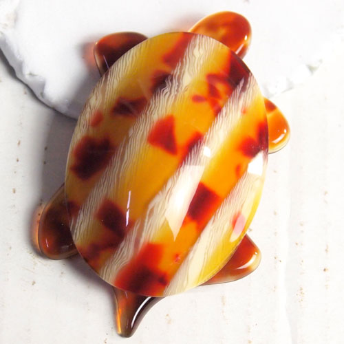 lea stein paris リアスタン　パリ タートル　ベッコウ