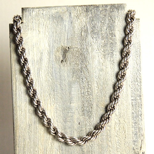 ヴィクトリアンシルバー ツイストチェーン
