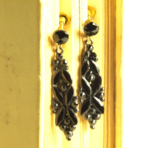 フレンチジェット　イヤリング