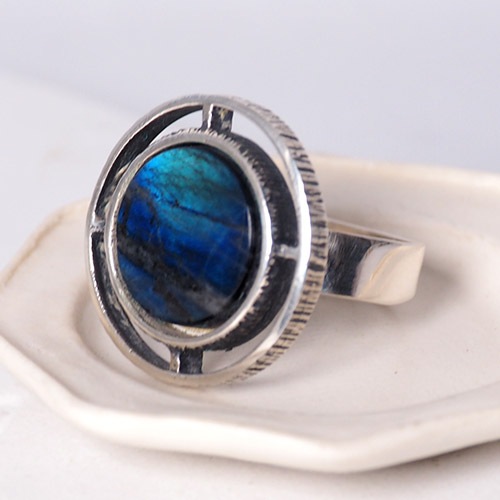 Torun Hopera トゥールンホペラ　ラブラドライト　リング