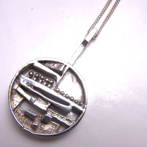 JORMA LAINE フィンランドヴィンテージ 830 シルバーペンダント