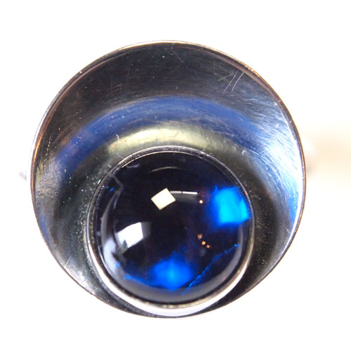 0-N.E.FROM（N.E フロム）ブルークリスタル　ドットリング