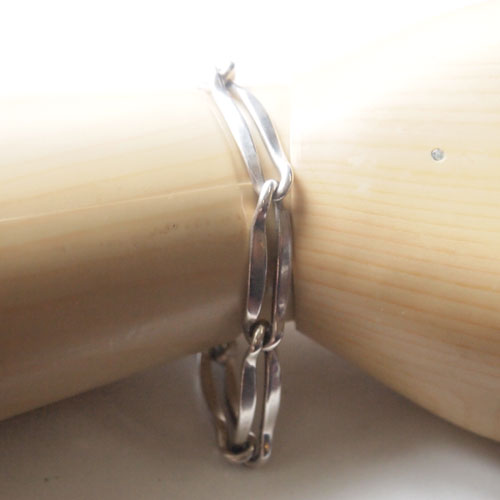 sold N.E.フロム シルバーチェーンブレスレット