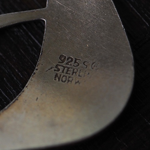 Ivar T. Holth イーヴァーティーホルツ シルバー イエローエナメル ネックレス