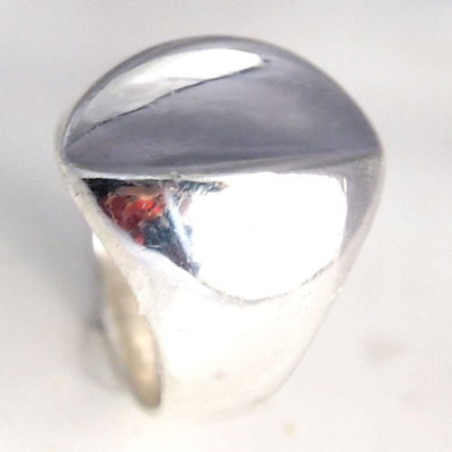 HANS HANSEN シルバー アーモンドリング