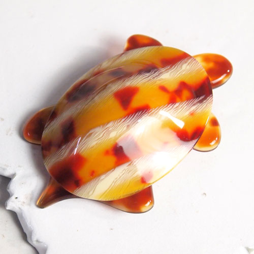 lea stein paris リアスタン　パリ タートル　ベッコウ