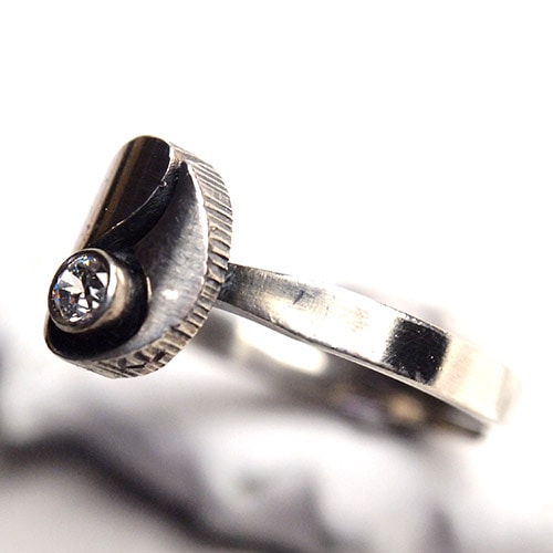 STEN AND LAINE シルバークリスタルリング