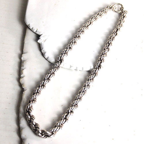 ヴィクトリアンシルバー ツイストチェーン