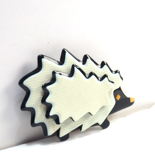 lea stein paris リアスタン　パリ　はりねずみ（モノトーン）