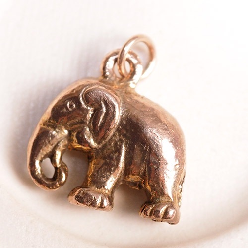 9金　象のチャーム