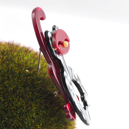 Lea Stein リアスタン　フェリックスキャット　ブローチ