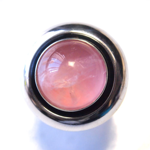 N.E.FROM（N.E.フロム）ローズクォーツ　ボリュームリング