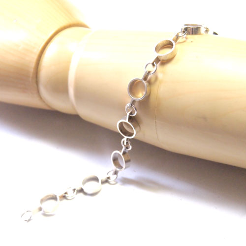 kultateollisuus シルバーサークルブレスレット