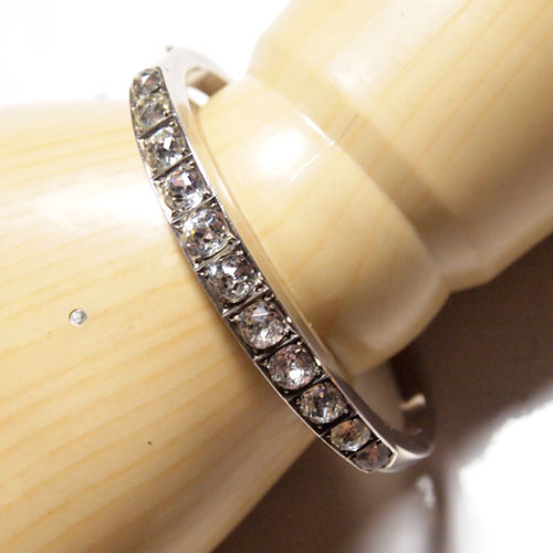 シルバー＆ヴィクトリアンペースト　バングル