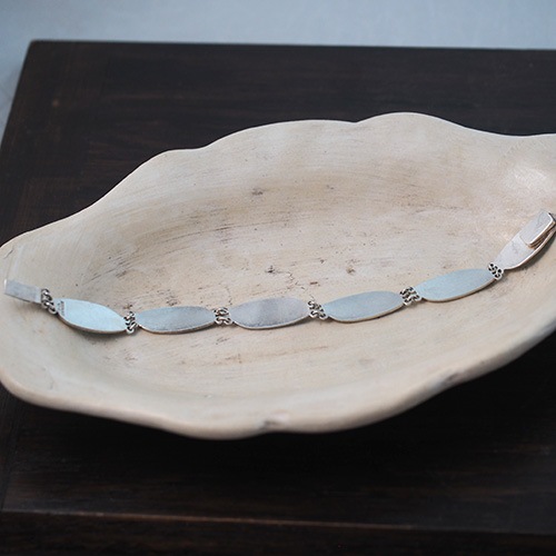 Sporrong & Co スポロング　シルバー　アクアエナメル　ブレスレット