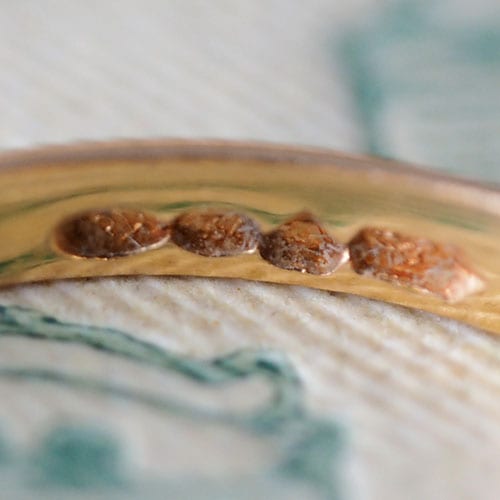 18金1936年 ダイヤモンドソリティアリング（北欧アンティークジュエリー）