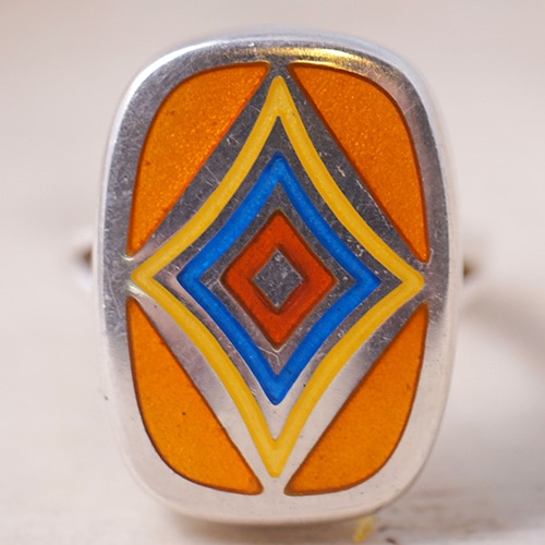 GEORG JENSEN ジョージジェンセン　NAJA SALTO　ナジャサルト エナメルリング