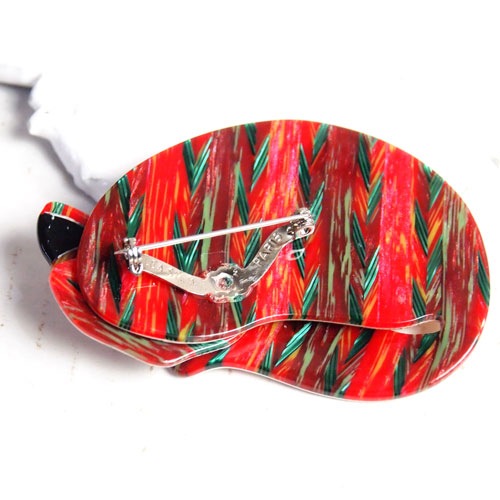 lea stein paris リアスタン　パリ 眠り猫（リバティ花）