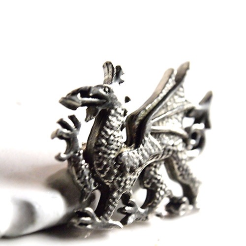 メタル ドラゴンブローチ