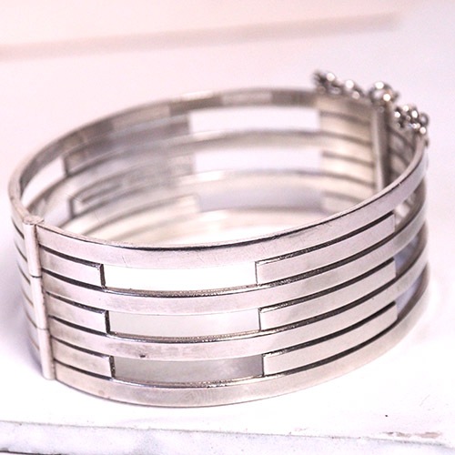 Aarikka アアリッカ シルバーワイドバングル