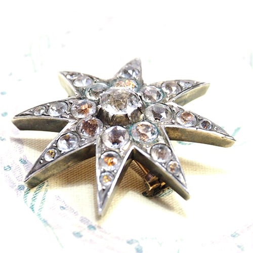 【アンティーク 】 ツバメブローチ ペーストガラスシルバー900 ヴィクトリアン イギリス製 silver925 × glass enamel/青い鳥(ツバメ)の