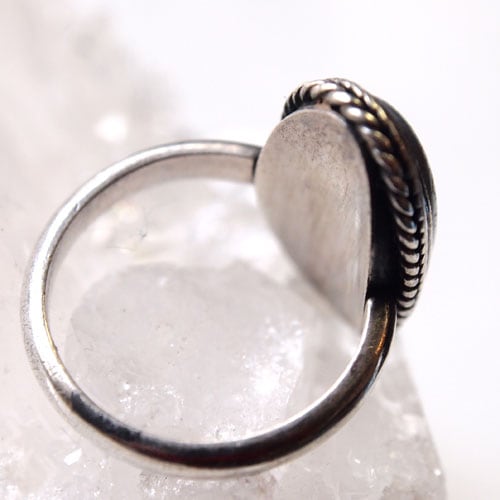 RUSKIN 1900s ブルーセラミック リング