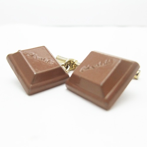 SOLD-ヴィンテージ チョコレート カフス