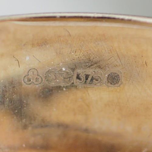 9金　スリーカラーゴールド　リーフ エタニティリング