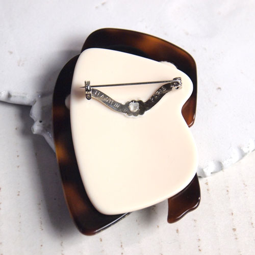 lea stein paris リアスタン　パリ モンキー(ブラウン）