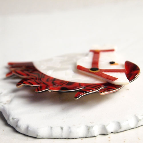 lea stein paris リアスタン　パリ  ホース（ホワイト）