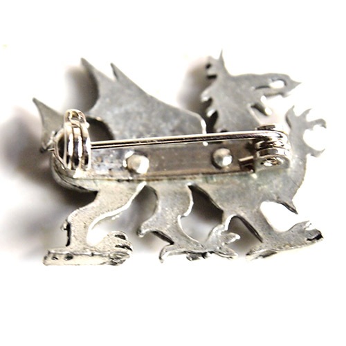 メタル ドラゴンブローチ