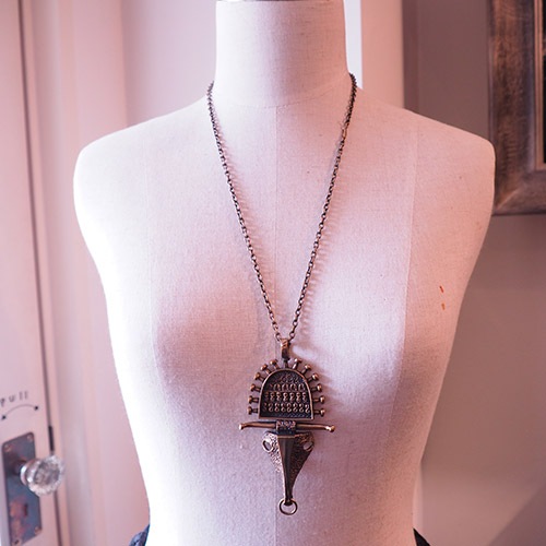 JORMA LAINE ヨルマレイン ブロンズ プリミティブネックレス